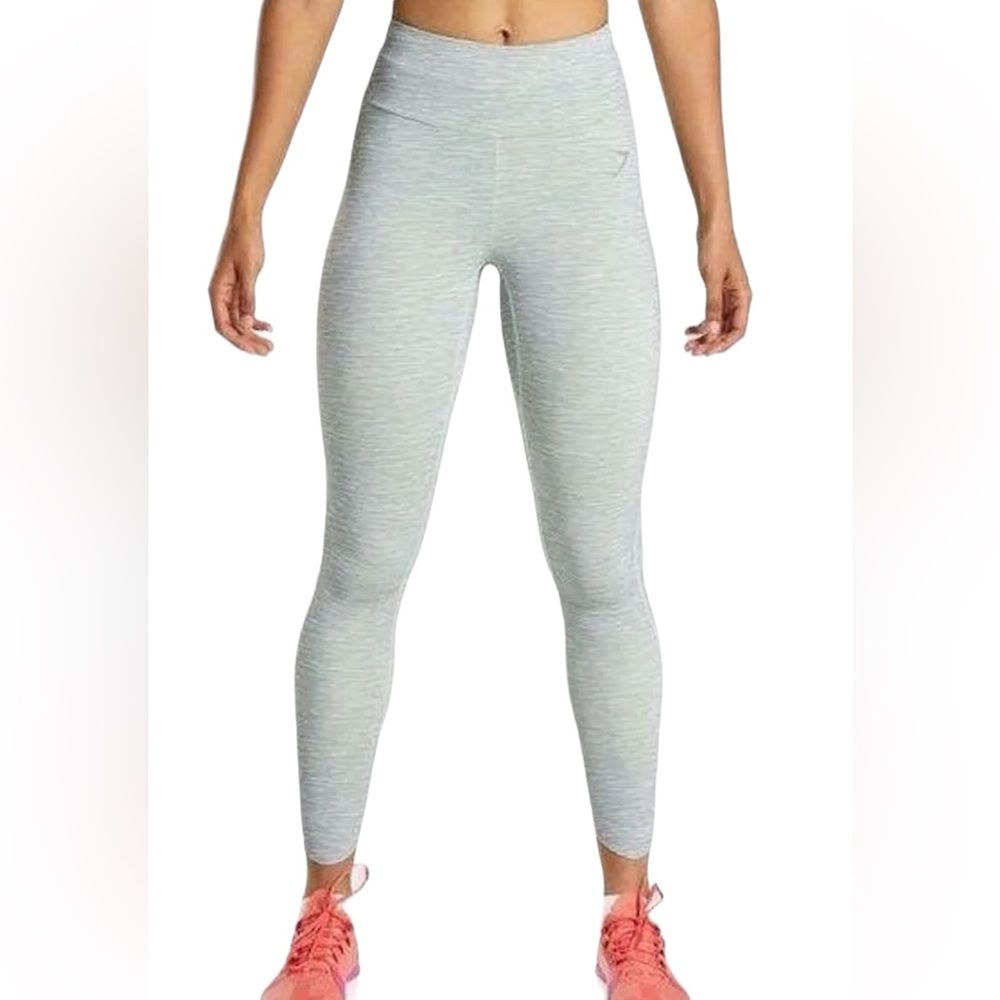 Gymshark Speed High Waist Leggings In Smokey (Grayish Green) Women’s Size Small